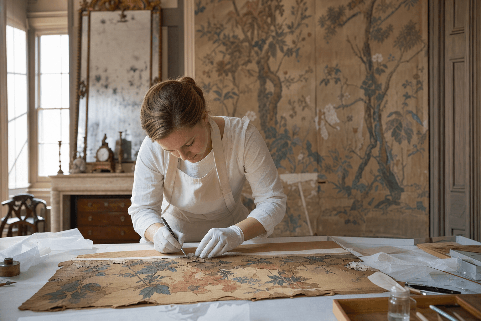 Historic Wallpaper Conservation